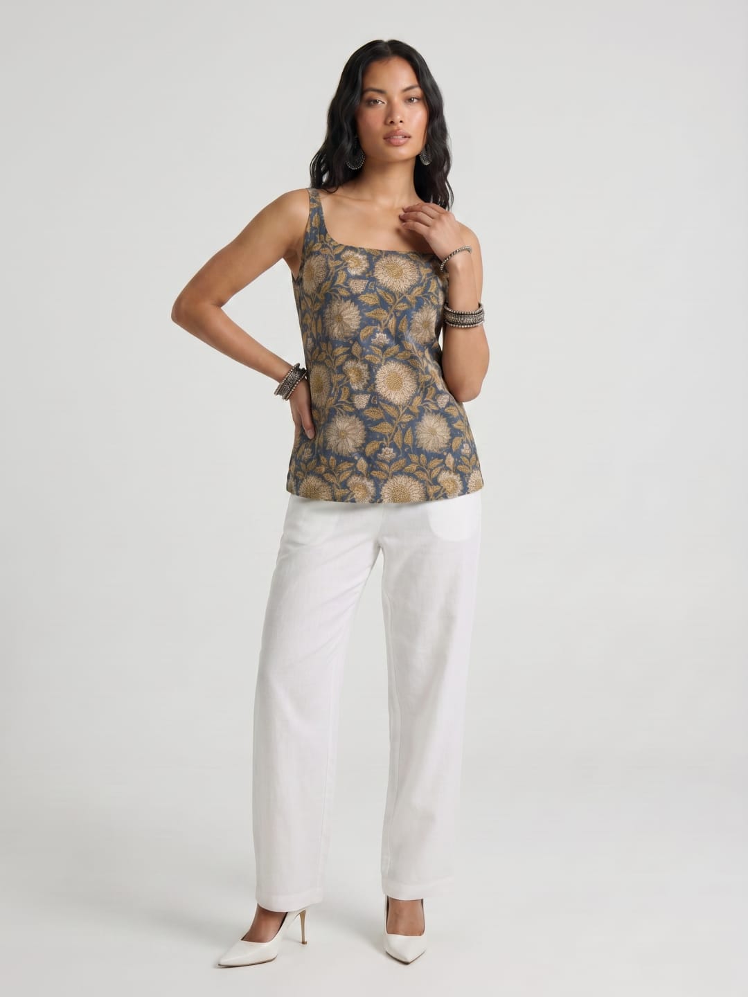 Suriya Deep Back Kurti