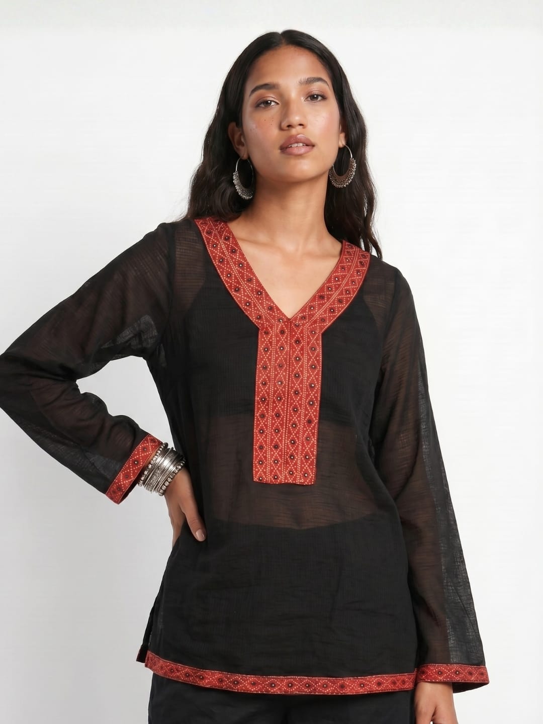 Tanya Mul Cover-Up Kurti