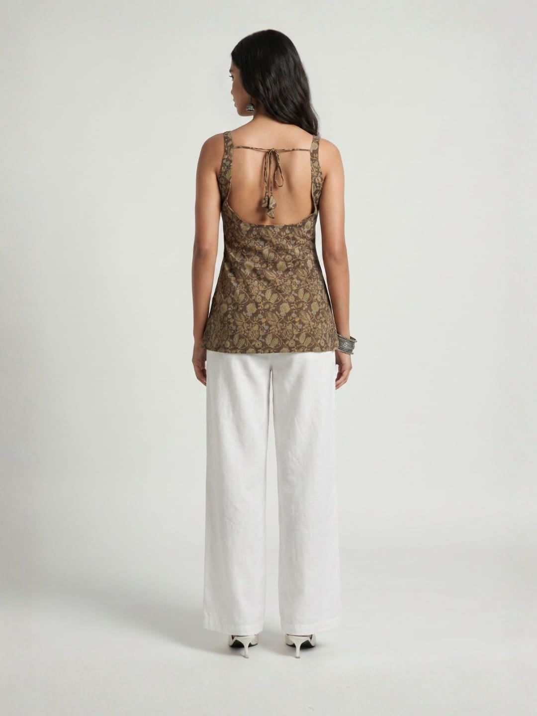 Zeel Deep Back Short Kurti